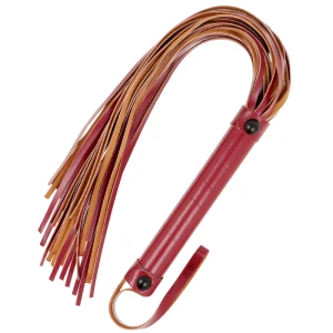 Fetish Submissive Dark Room Whip made of vegan leather 28 cm
