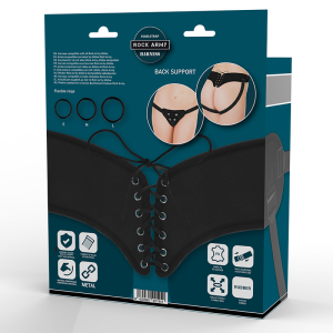 Rock Army verstelbaar Strap-On-harnas met flexibele ringen Rock Army verstelbaar Strap-On-harnas met flexibele ringen - Afbeelding 8