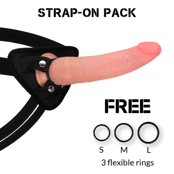 Rock Army Dual Density Crusader Dildo met zuignap, 21,5 cm