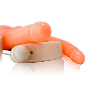 Baile Vibrators Realistische Dubbele Penetratie Dildo met Zuignap en Trilling Baile Vibrators Realistische Dubbele Penetratie Dildo met Zuignap en Trilling - Afbeelding 4