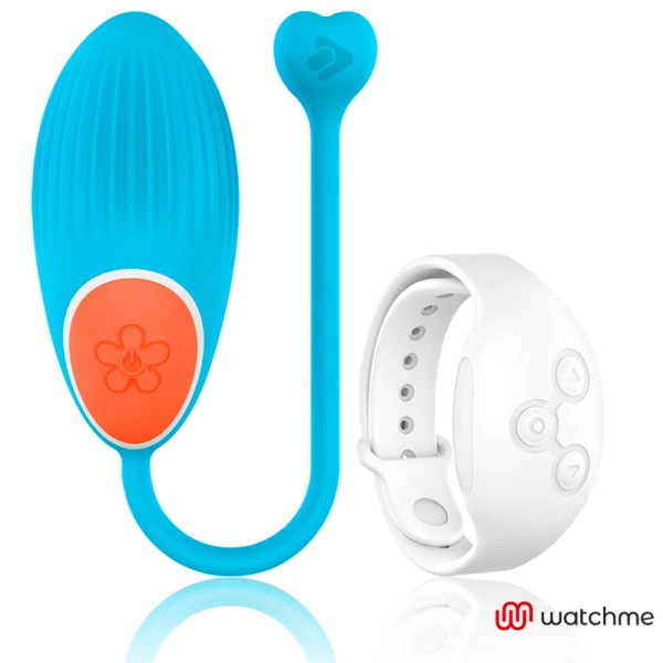 Wearwatch Watchme-technologie Afstandsbediening EGG Vibrator Blauw / Niveo