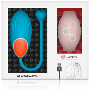 Wearwatch Egg Afstandsbediening Vibrator met Horloge Blauw / Roze Wearwatch Egg Afstandsbediening Vibrator met Horloge Blauw / Roze - Afbeelding 6