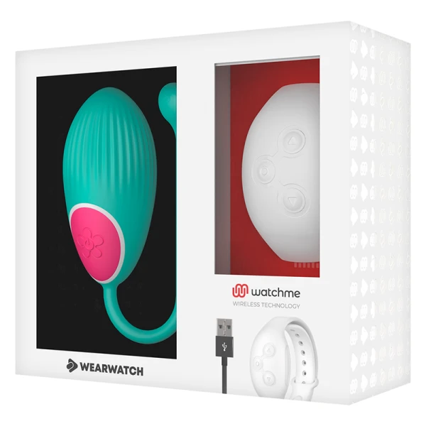 Wearwatch Egg Afstandsbediening Vibrator met Watchme-technologie