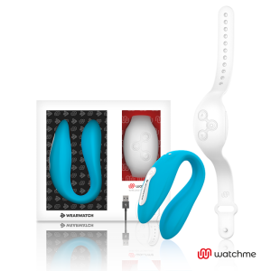 Wearwatch Watchme Dual Technology Vibrator met WATCHME-technologie Indigo/snow Wearwatch Watchme Dual Technology Vibrator met WATCHME-technologie Indigo/snow - Afbeelding 1