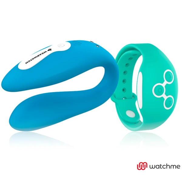 Wearwatch Dual-Technologie-Watchme-Vibrator Spezialvibrator Indigo/Meerwasser