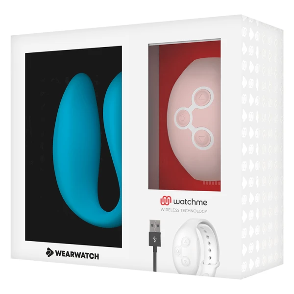 Wearwatch Watchme Dual Technology Vibrator met innovatieve duale technologie Indigo / Roze