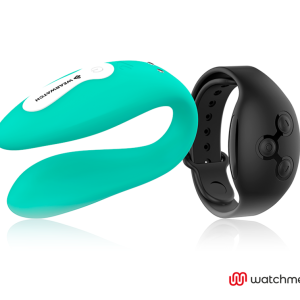 Wearwatch Vibrator met Dual-Technologie en WATCHME-functie Aquamarijn / JET Wearwatch Vibrator met Dual-Technologie en WATCHME-functie Aquamarijn / JET - Afbeelding 2