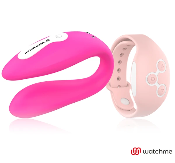 Wearwatch Watchme Dual Technology Vibrator met innovatieve technologie Fuchsia / Roze