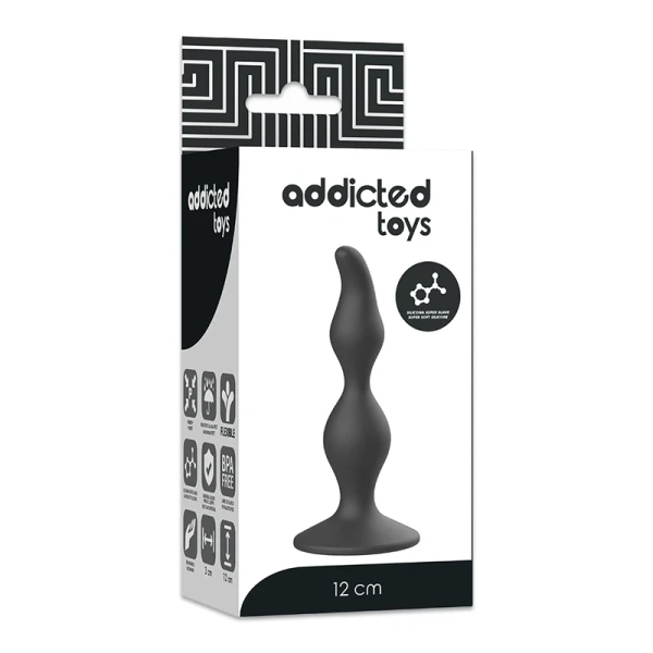Addicted Toys Analplug aus Silikon für Einsteiger