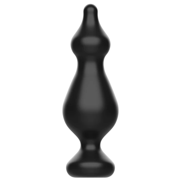 Addicted Toys Analplug van siliconen 13,6 cm zwart