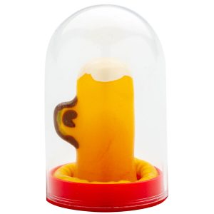 Condomerie Handbeschilderd Nieuwigheidscondoom Een Glas Bier Condomerie Handbeschilderd Nieuwigheidscondoom Een Glas Bier - Afbeelding 1