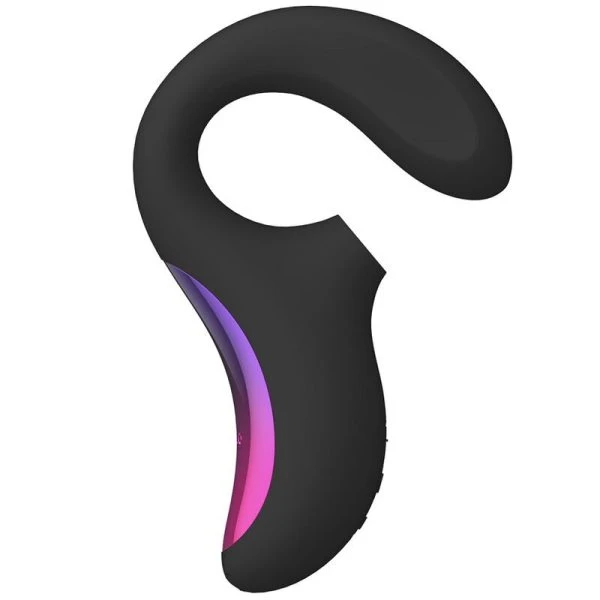Lelo Enigma Dual-Action-Massager mit Schallwellen und G-Punkt-Stimulation Schwarz
