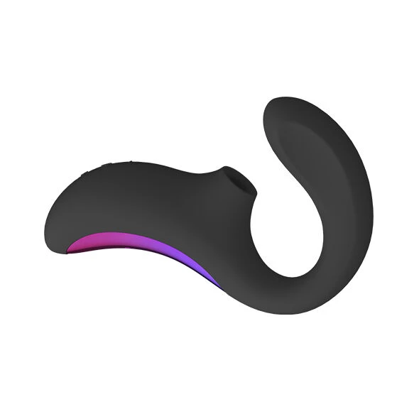 Lelo Enigma Dual-Action-Massager mit Schallwellen und G-Punkt-Stimulation Schwarz