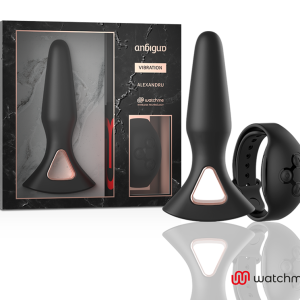 Anbiguo Watchme afstandsbediening vibrator anaalplug Alexandru van medisch siliconen Anbiguo Watchme afstandsbediening vibrator anaalplug Alexandru van medisch siliconen - Afbeelding 1