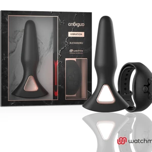 Anbiguo Watchme afstandsbediening vibrator anaalplug Alexandru van medisch siliconen