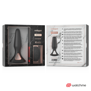 Anbiguo Watchme afstandsbediening vibrator anaalplug Alexandru van medisch siliconen Anbiguo Watchme afstandsbediening vibrator anaalplug Alexandru van medisch siliconen - Afbeelding 7