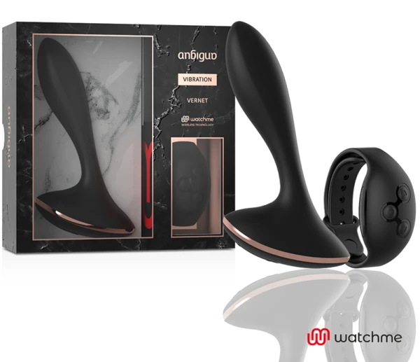 Anbiguo Watchme Vibrator met Afstandsbediening Anale Plug Vernet