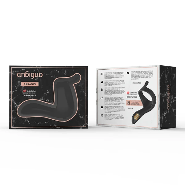 Anbiguo Arkadio Eikel- en Perineumstimulator met Watchme-afstandsbediening