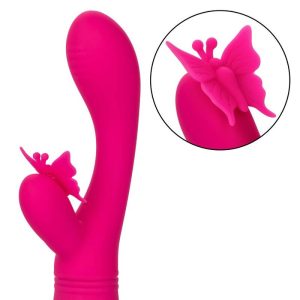 Calexotics Vlinderkus Flutter Vibrator met Clitstimulator, roze Calexotics Vlinderkus Flutter Vibrator met Clitstimulator, roze - Afbeelding 5