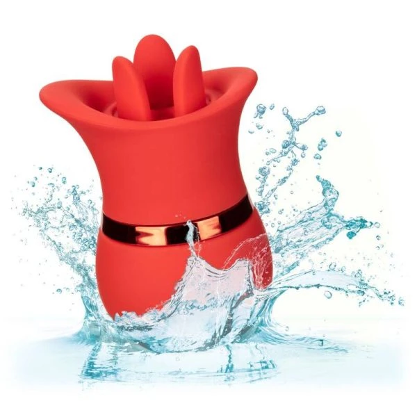Calexotics French Kiss Suck & Play Set Auflegevibrator mit Saug- und Zungenfunktion