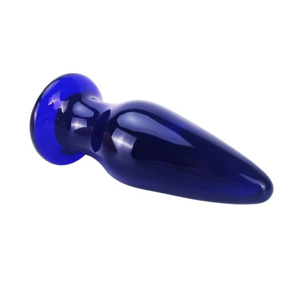 Toyjoy The Shining vibrierender Analplug aus Glas mit fünf Modi und Geschwindigkeiten