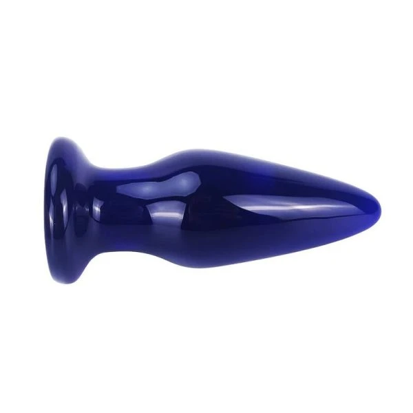 Toyjoy The Shining vibrierender Analplug aus Glas mit fünf Modi und Geschwindigkeiten