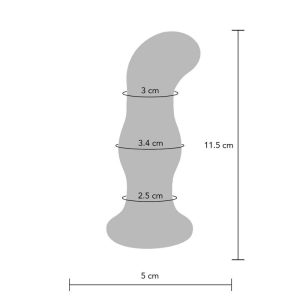 Toyjoy Gleaming vibrierender Glas-Buttplug mit 5 Modi Toyjoy Gleaming vibrierender Glas-Buttplug mit 5 Modi – Bild 2