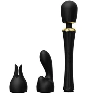 Zalo Kyro toverstaf vibrator met Direct Power 2.0 technologie zwart