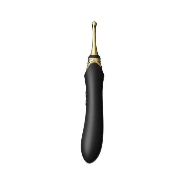 Zalo Bess 2 Clitoral Massager mit Heizfunktion und 4 Aufsätzen Schwarz