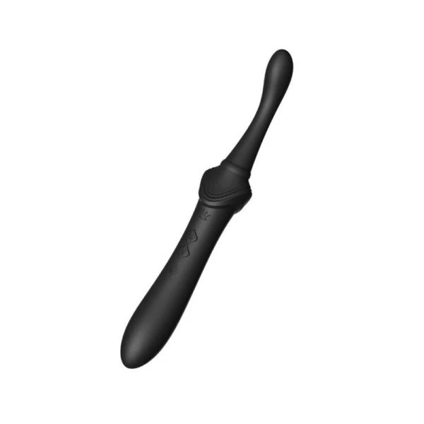Zalo Bess 2 Clitoral Massager mit Heizfunktion und 4 Aufsätzen Schwarz