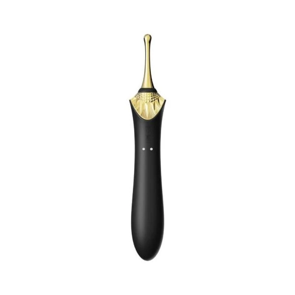 Zalo Bess 2 Clitoral Massager mit Heizfunktion und 4 Aufsätzen Schwarz