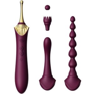 Zalo Bess 2 Klitorisvibrator mit Heizfunktion und 4 Aufsätzen Zalo Bess 2 Klitorisvibrator mit Heizfunktion und 4 Aufsätzen – Bild 1