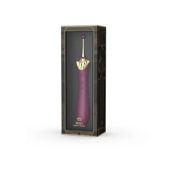 Zalo Bess 2 Klitorisvibrator mit Heizfunktion und 4 Aufsätzen