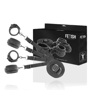 Fetish Submissive Handschellen- und Fessel-Set mit Neopren-Futter Fetish Submissive Handschellen- und Fessel-Set mit Neopren-Futter – Bild 2