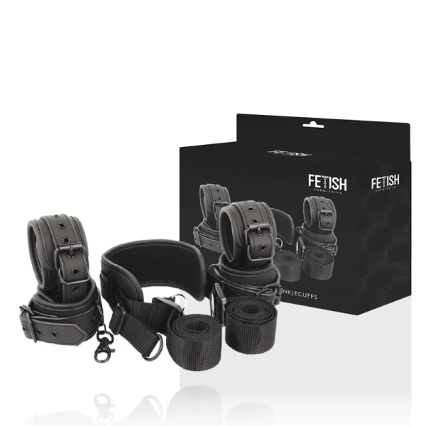 Fetisj Submissieve Handboeien-Set Meesterpositie met Neopreen-Boeien