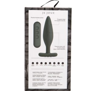 Je Joue Egon Plug Anaal Vibrator met Rumble-vibratie, Zwart Je Joue Egon Plug Anaal Vibrator met Rumble-vibratie, Zwart - Afbeelding 5