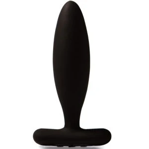 Je Joue Vesta Anaalplug Vibrator met zijdezacht siliconen en diepe vibraties Zwart