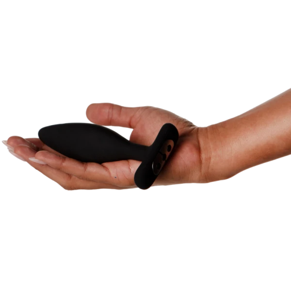 Je Joue Vesta Anaalplug Vibrator met zijdezacht siliconen en diepe vibraties Zwart