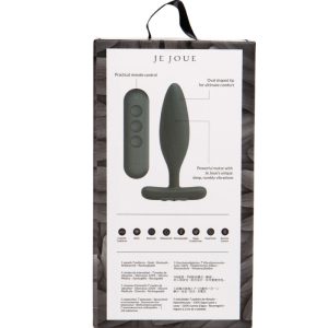 Je Joue Vesta Anaalplug Vibrator met zijdezacht siliconen en diepe vibraties Zwart Je Joue Vesta Anaalplug Vibrator met zijdezacht siliconen en diepe vibraties Zwart - Afbeelding 5