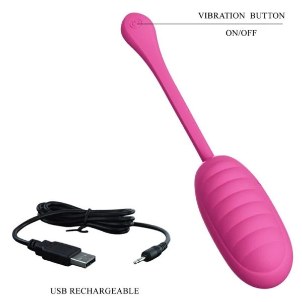 Pretty Love Catalina Pink Vibrator-ei met app-bediening