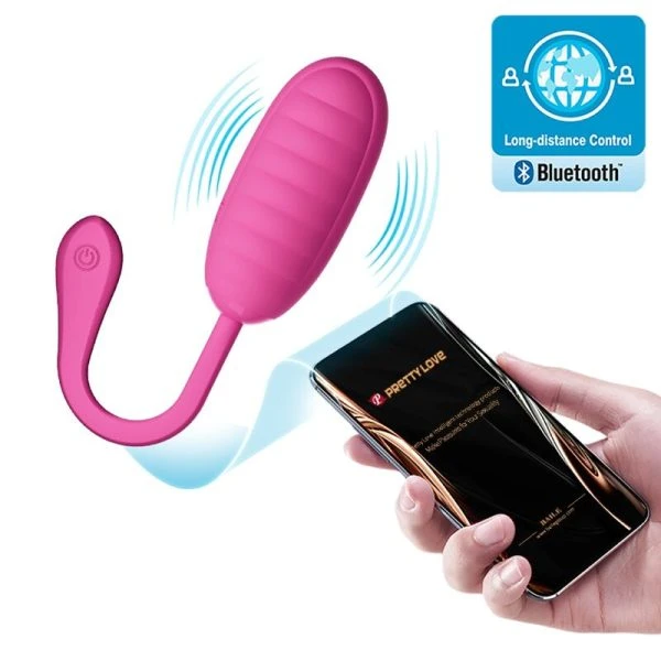 Pretty Love Catalina Pink Vibrator-ei met app-bediening