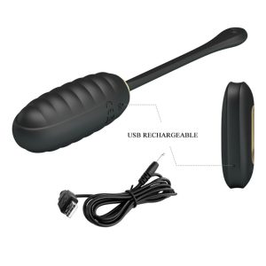 Pretty Love Doreen Vibratie-ei met afstandsbediening, zwart Pretty Love Doreen Vibratie-ei met afstandsbediening, zwart - Afbeelding 9