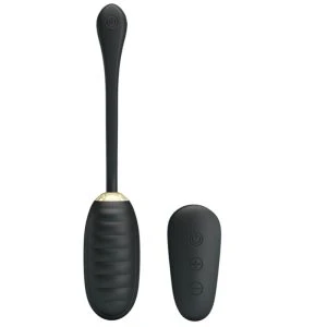 Pretty Love Doreen Vibratie-ei met afstandsbediening, zwart
