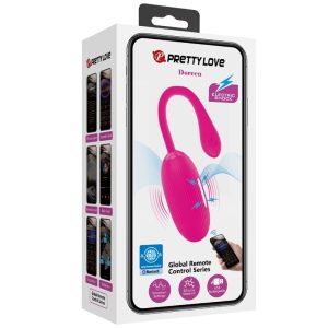 Pretty Love Doreen wiederaufladbares Vibro-Ei mit Fernbedienung, Magenta – Bild 12
