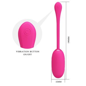 Pretty Love Doreen wiederaufladbares Vibro-Ei mit Fernbedienung, Magenta – Bild 4