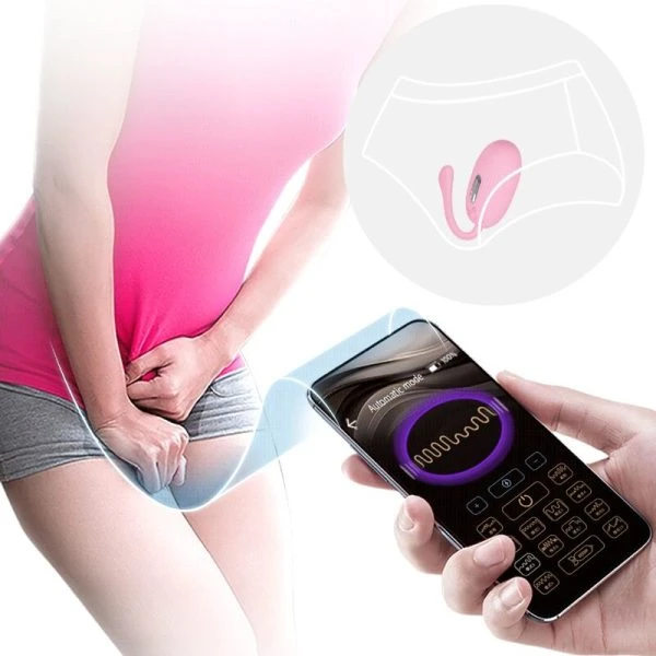 Pretty Love Doreen Pink Vibrations-Ei wiederaufladbar mit App-Steuerung Pretty Love Doreen Pink Vibrations-Ei wiederaufladbar mit App-Steuerung