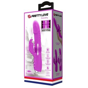 Pretty Love Dorothy Purple wiederaufladbarer Kaninchenvibrator mit Klitorisreizer, Violett Pretty Love Dorothy Purple wiederaufladbarer Kaninchenvibrator mit Klitorisreizer, Violett – Bild 12