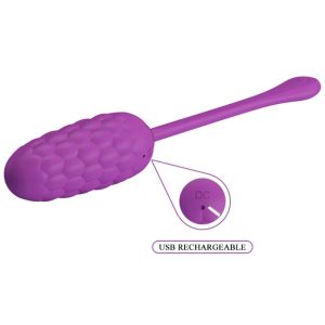 Pretty Love Vibro-Ei met 12 functies, paars, oplaadbaar Pretty Love Vibro-Ei met 12 functies, paars, oplaadbaar - Afbeelding 7