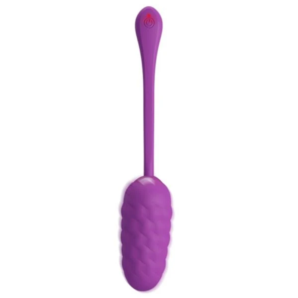 Pretty Love Vibro-Ei met 12 functies, paars, oplaadbaar