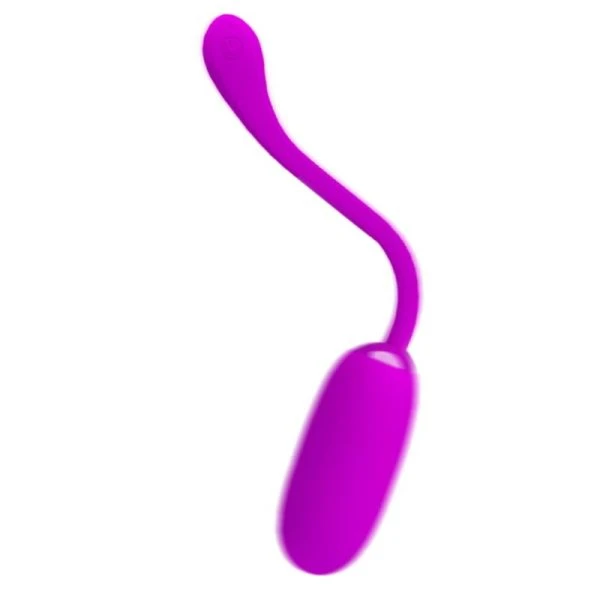 Pretty Love Julius vibratie-ei waterdicht USB oplaadbaar paars